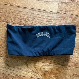 Black Darc sport bandeau top